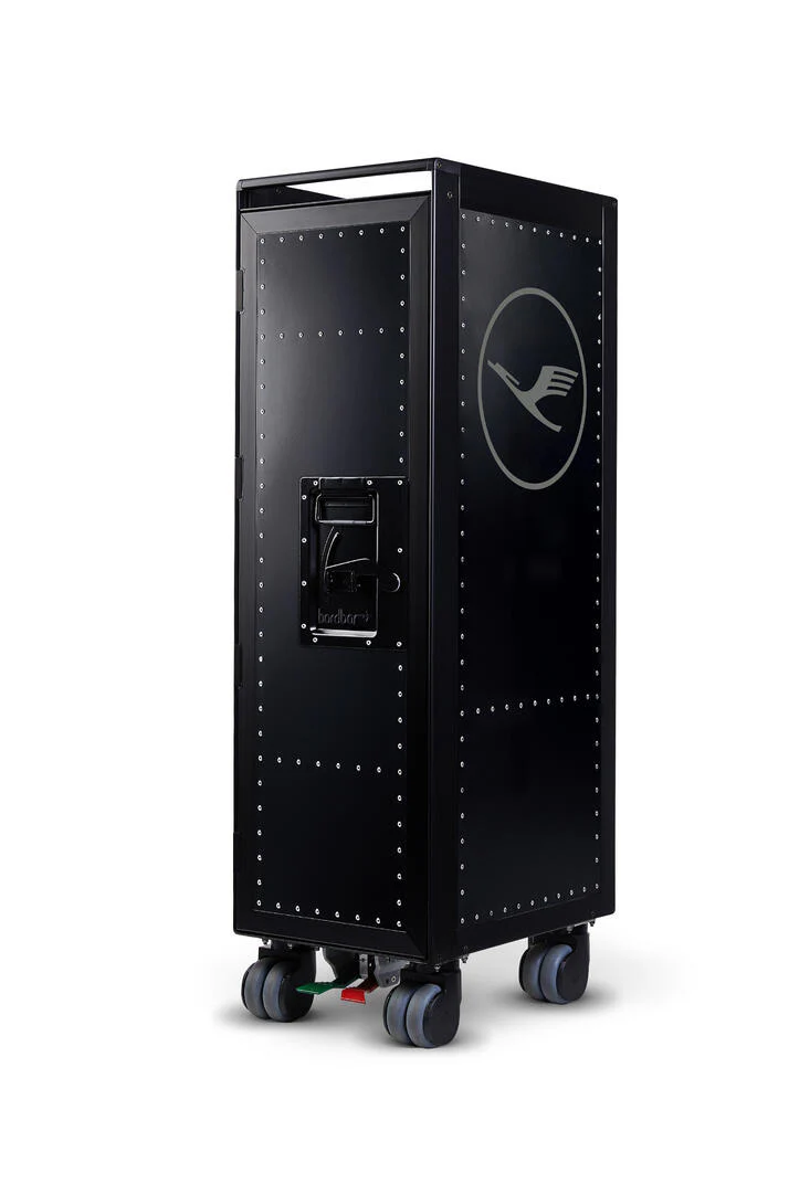 bordbar | rivet rocker trolley | OUTER TROLLEY ONLY -  black - Image 2