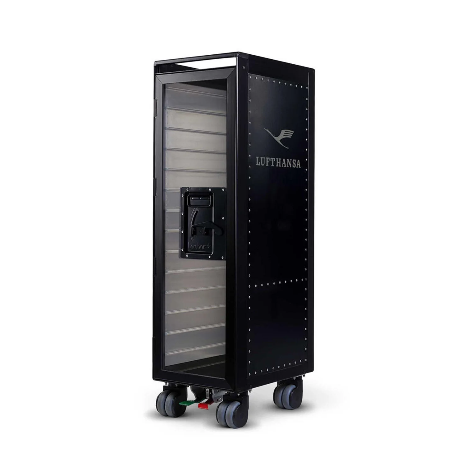 bordbar | rivet rocker trolley | OUTER TROLLEY ONLY -  black with tranparent - Image 2