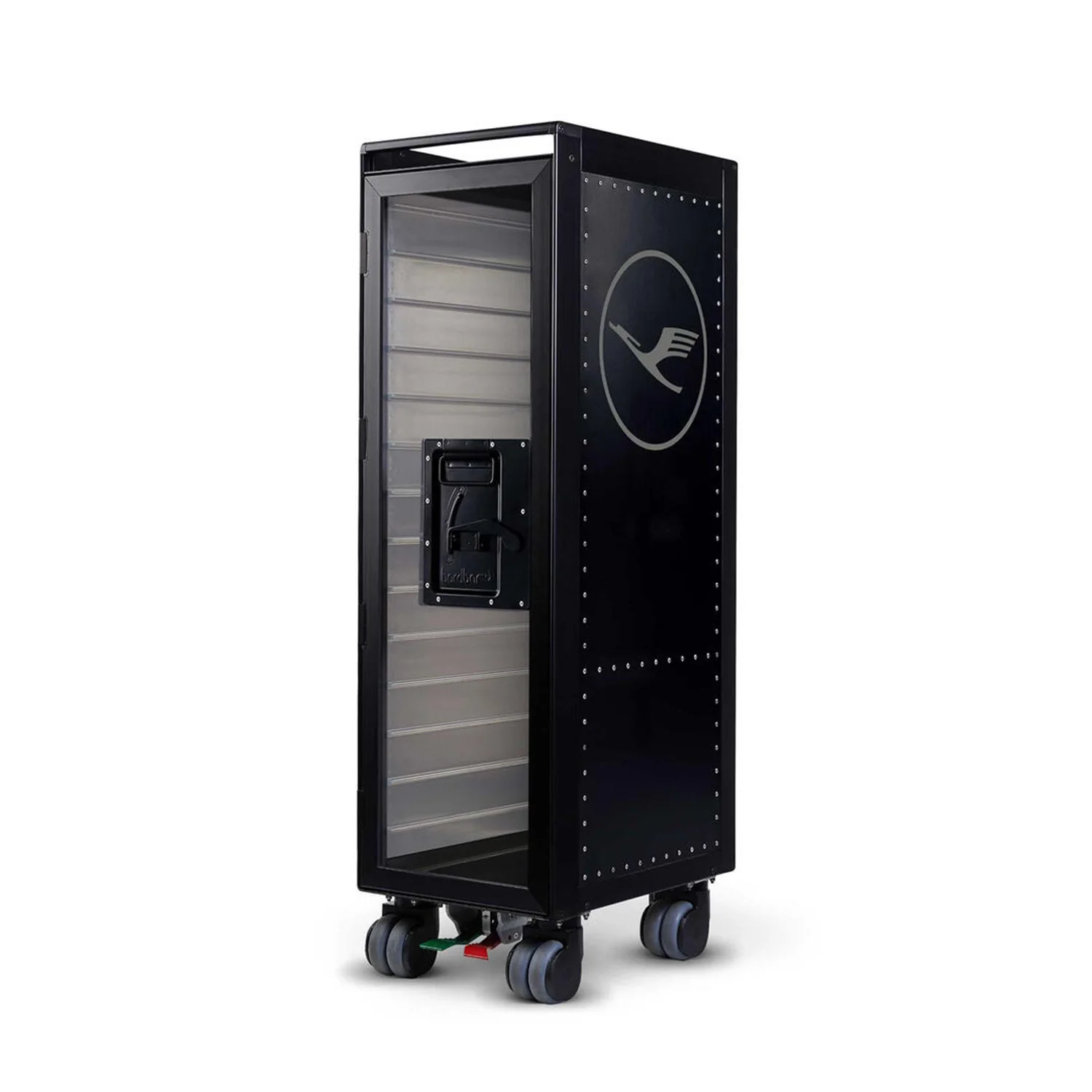 bordbar | rivet rocker trolley | OUTER TROLLEY ONLY -  black with tranparent - Image 3