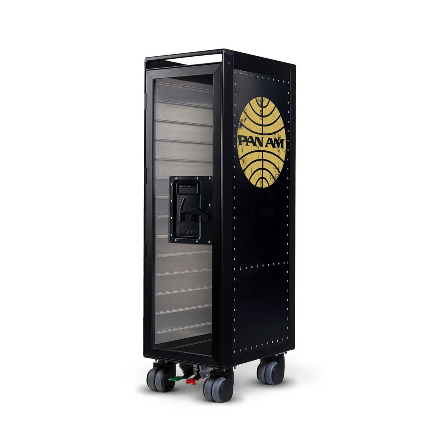 bordbar | rivet rocker trolley | OUTER TROLLEY ONLY -  black with tranparent - Image 4