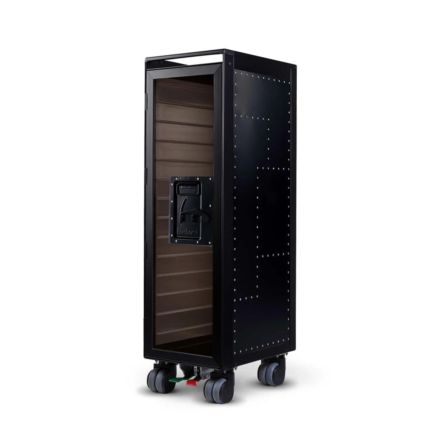 bordbar | rivet rocker trolley | OUTER TROLLEY ONLY -  black with tranparent smoke - Image 4