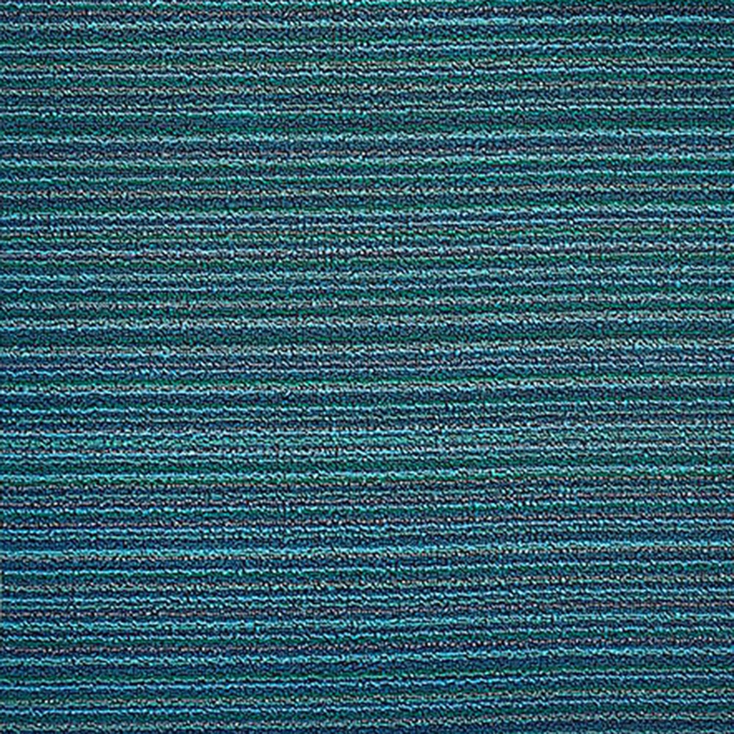 chilewich | big mat 91x152cm (36x60") | skinny stripe turquoise