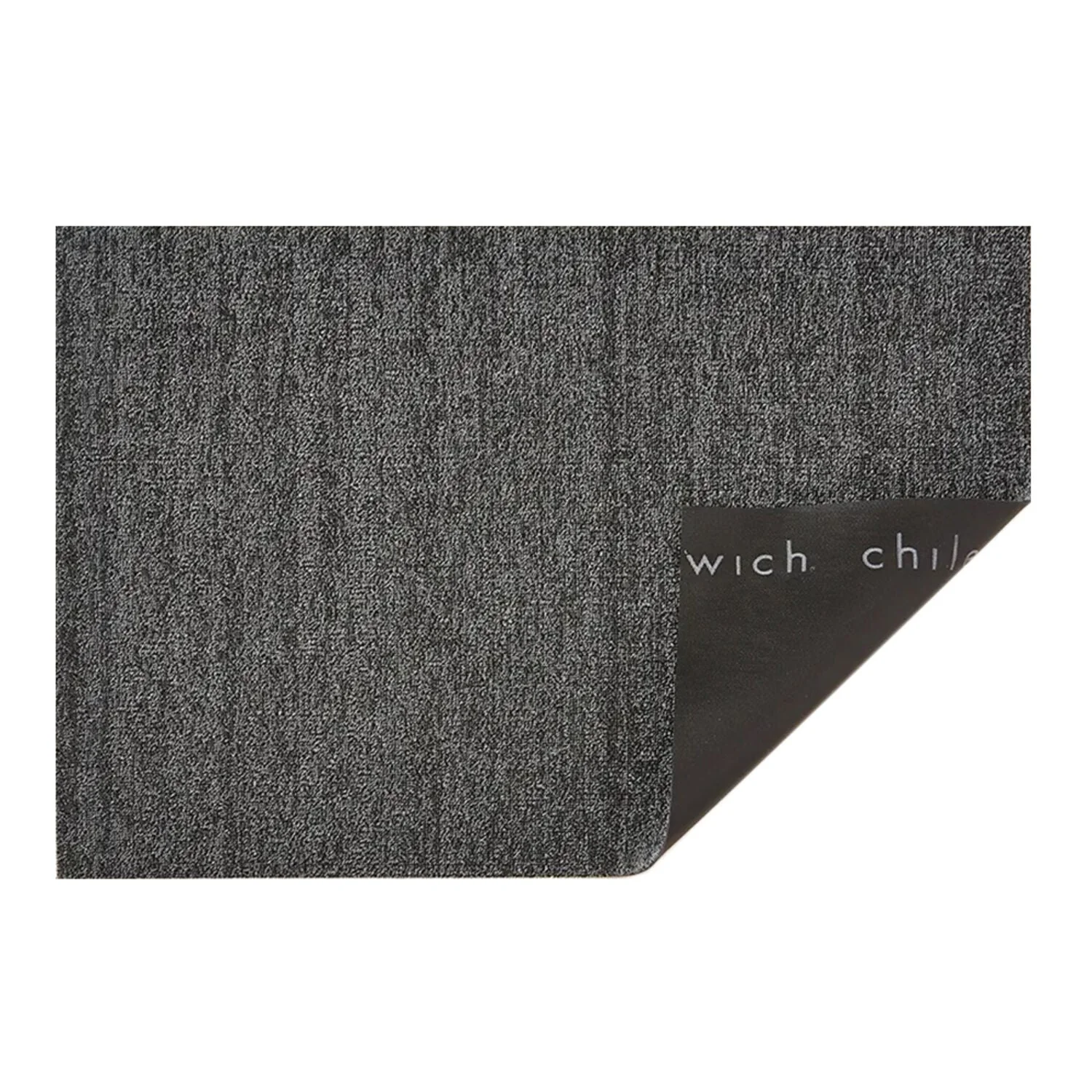 chilewich | shag doormat 46x71cm (18x28") | heathered grey - Image 2