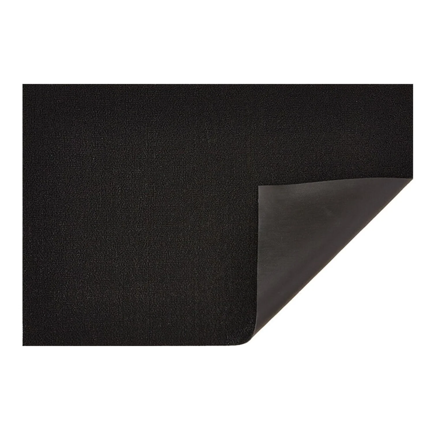 chilewich | shag doormat 46x71cm (18x28") | solid black - Image 2