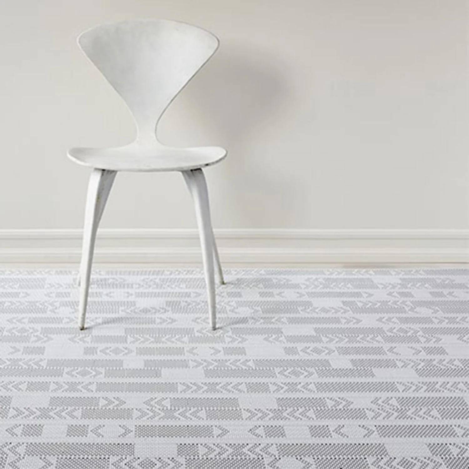 chilewich | woven floormat 183x269cm (72x106") | scout graphite - DC