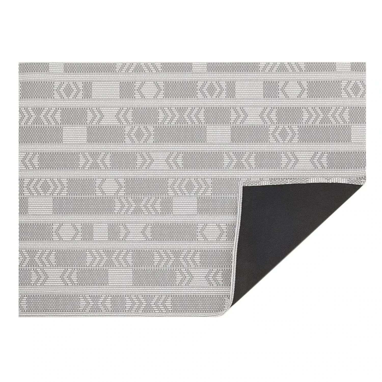 chilewich | woven floormat 183x269cm (72x106") | scout graphite - DC - Image 2