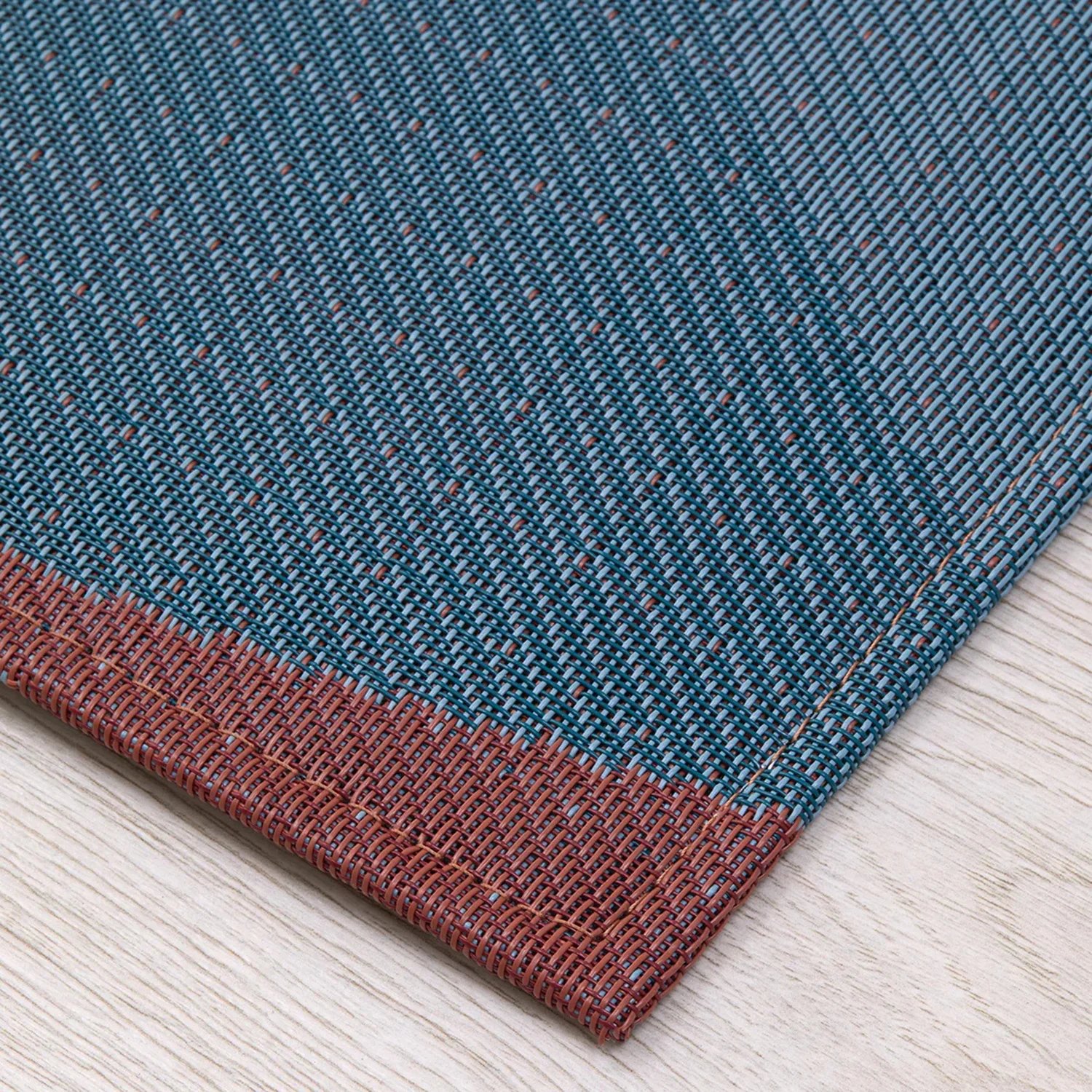 chilewich | woven floormat 183x2269cm (72x106") | canopy raspberry - Image 7