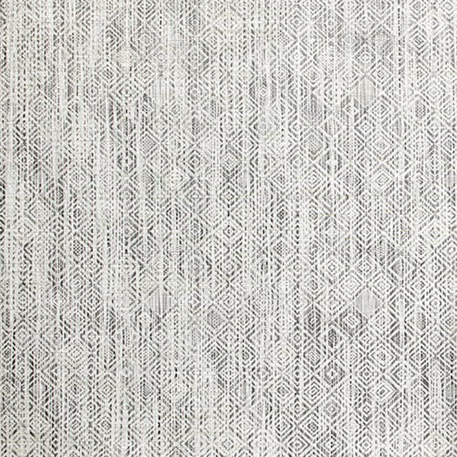 chilewich | woven floormat 59x92cm (23x36") | mosaic black + white - Image 2