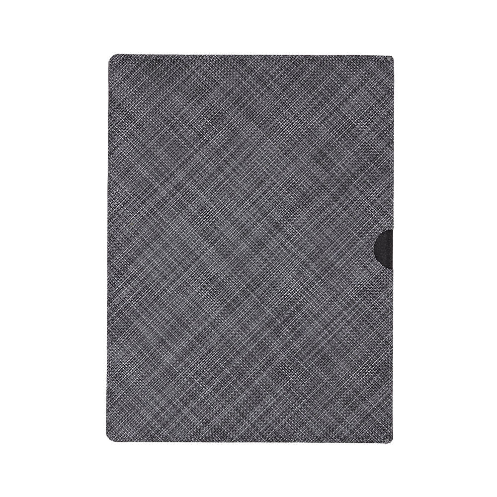chilewich | laptop sleeve large | basketweave cool grey - DC - Image 4