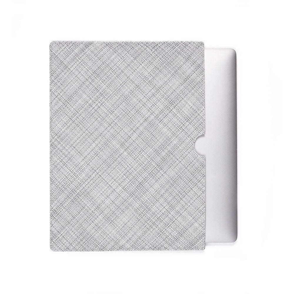 chilewich | laptop sleeve large | basketweave mist - DC - Image 2