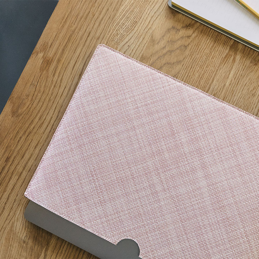 chilewich | laptop sleeve small | basketweave blush - DC - Image 3