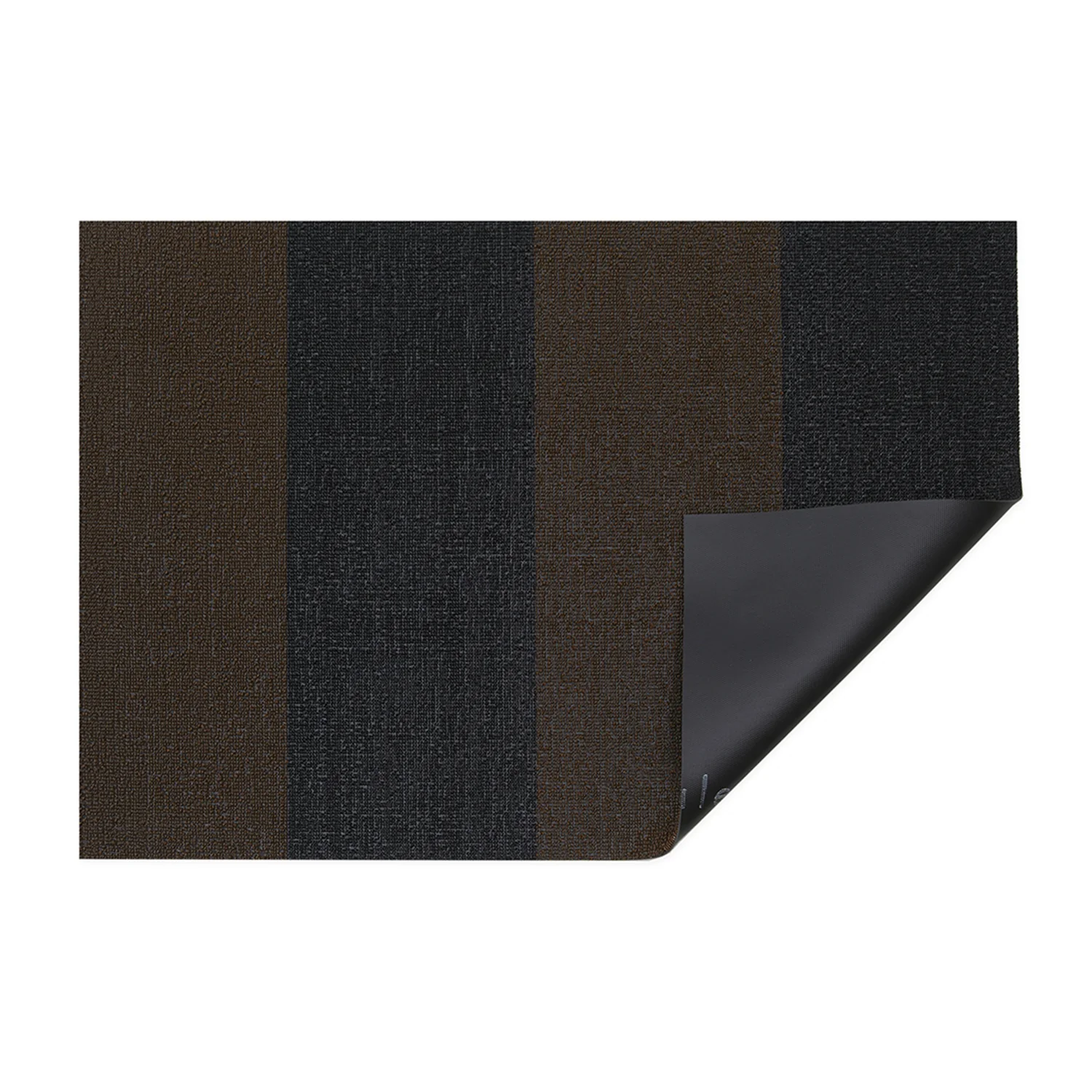 chilewich | large doormat 61x91cm (24x36") | duo stripe mocha - Image 4