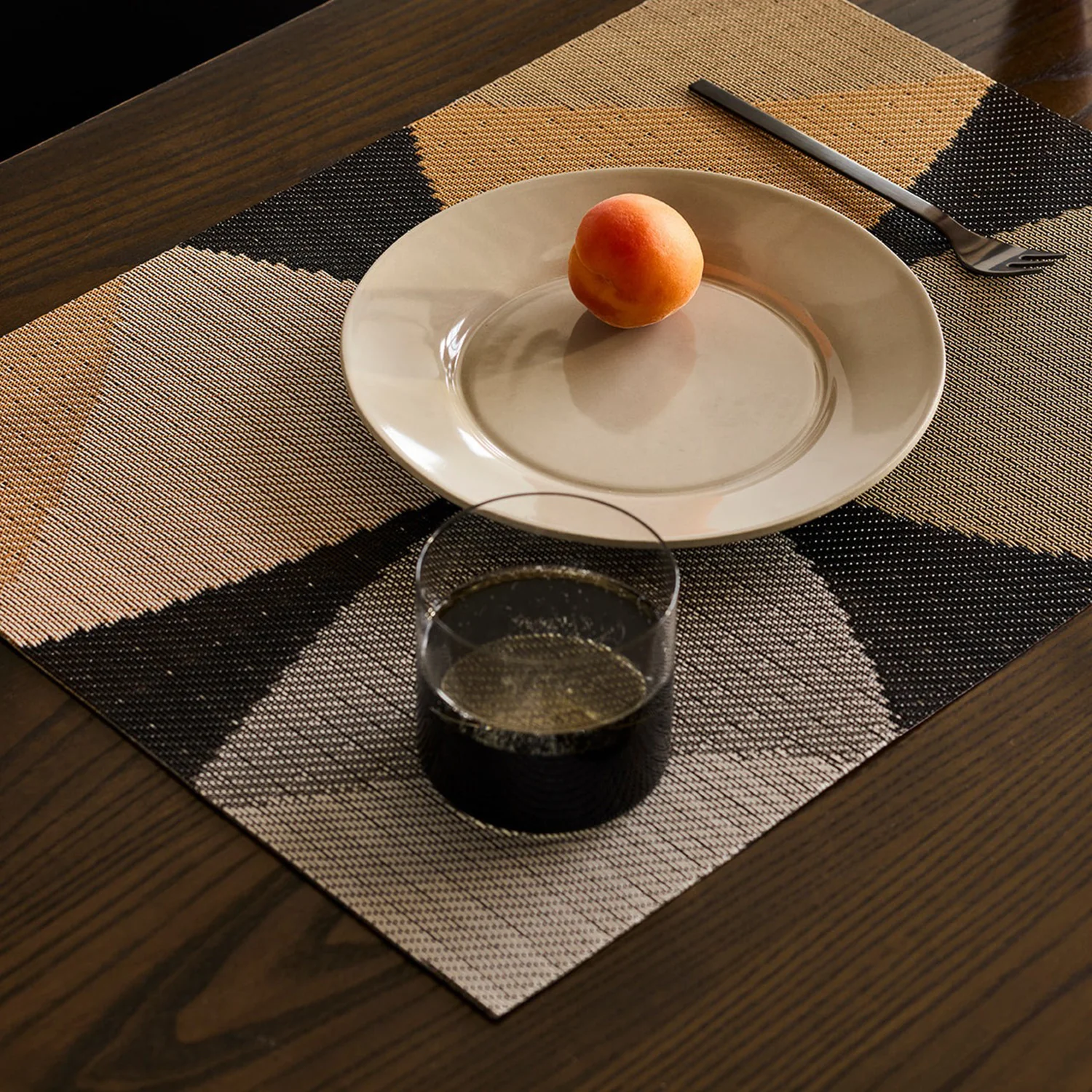 chilewich | placemat rectangle | canopy honey - Image 2