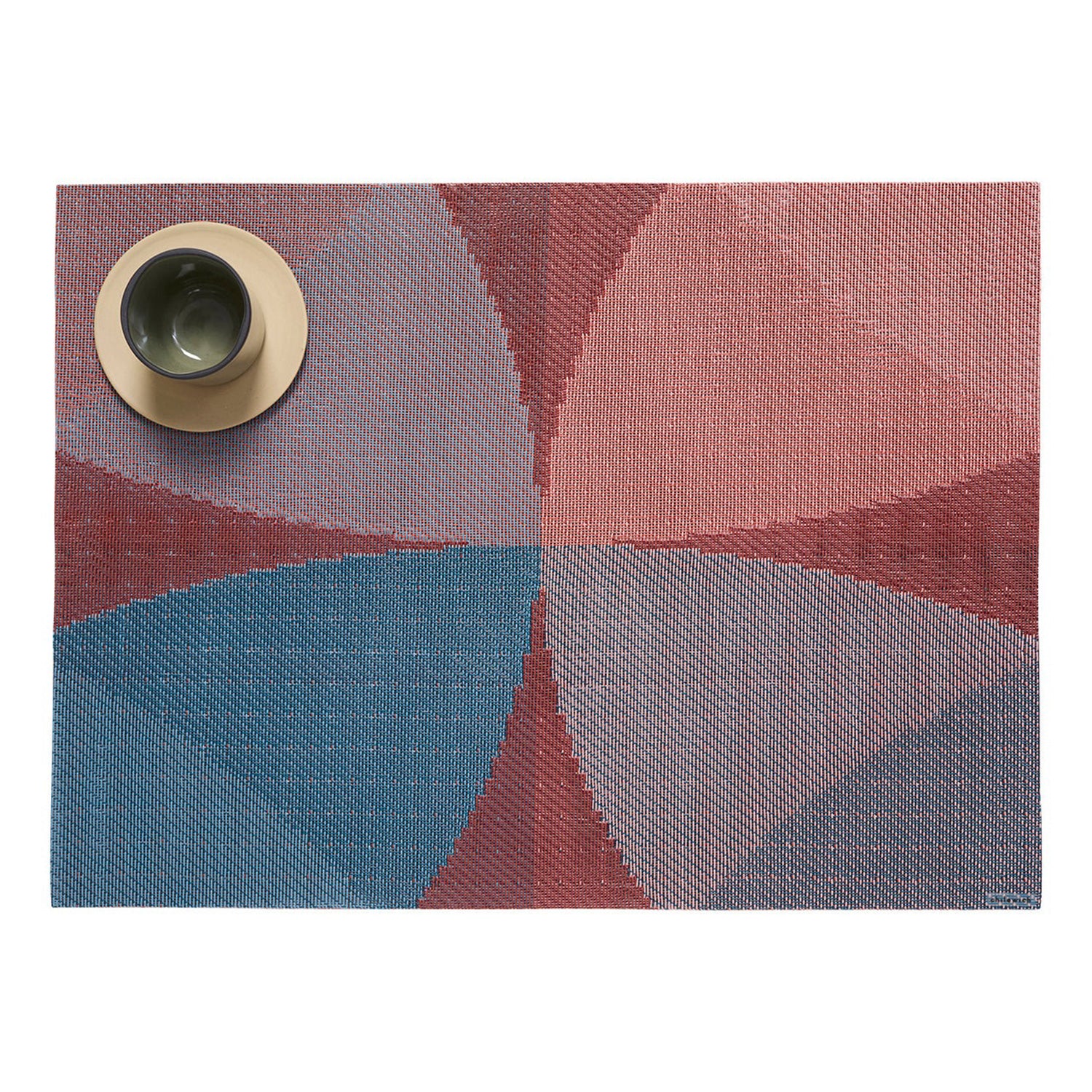 chilewich | placemat rectangle | canopy raspberry - Image 3