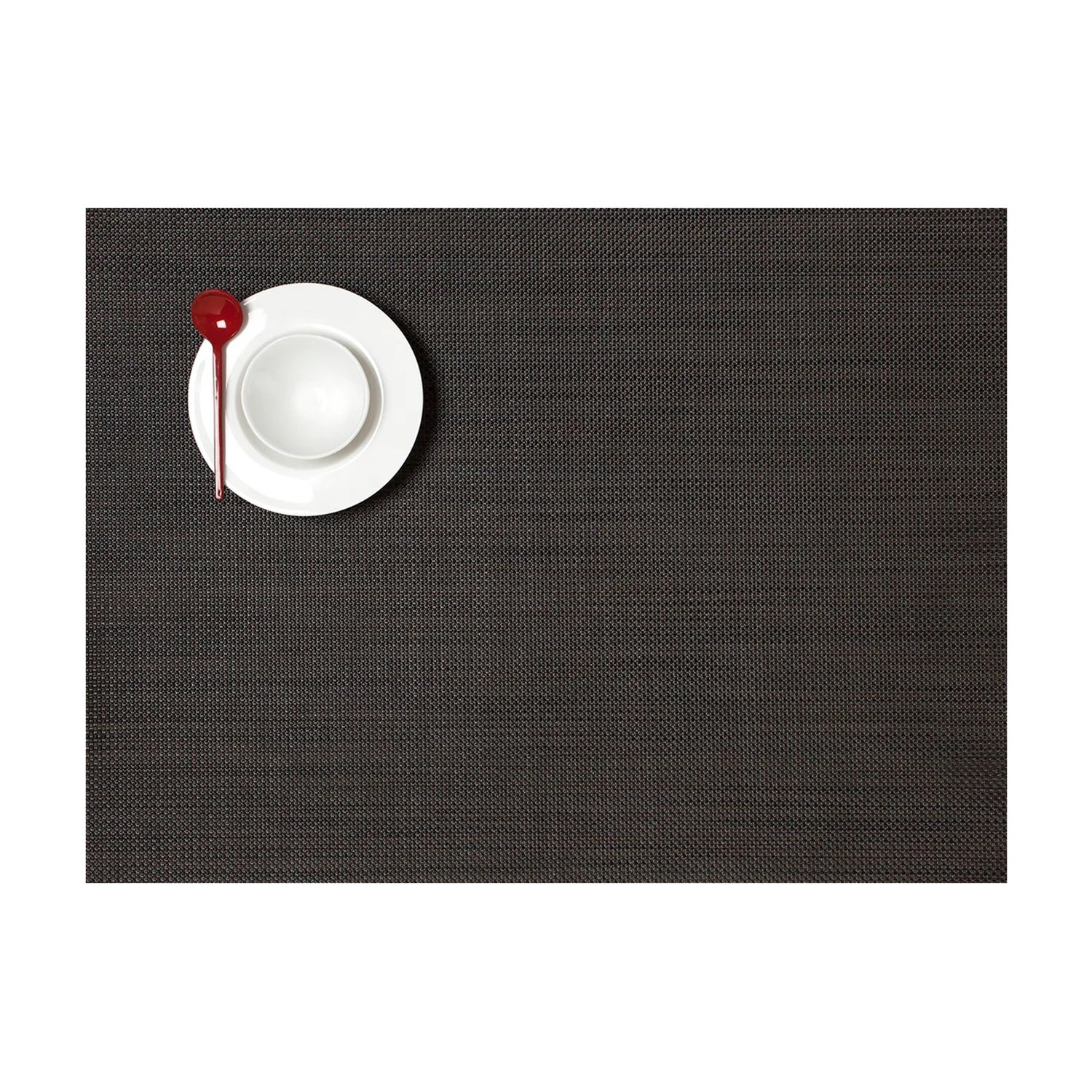 chilewich | placemat rectangle | mini basketweave espresso
