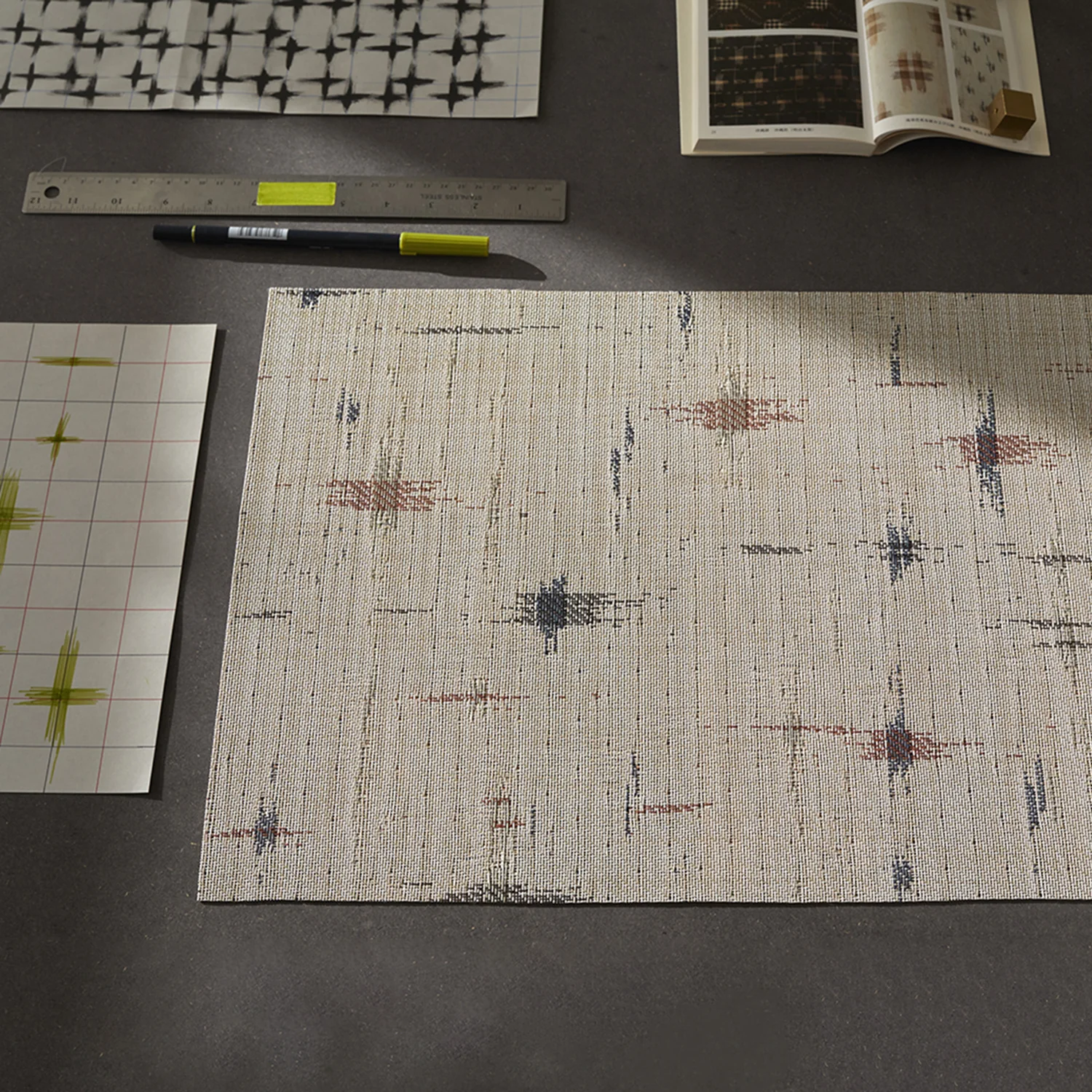 chilewich | placemat rectangle | spark almond - Image 8