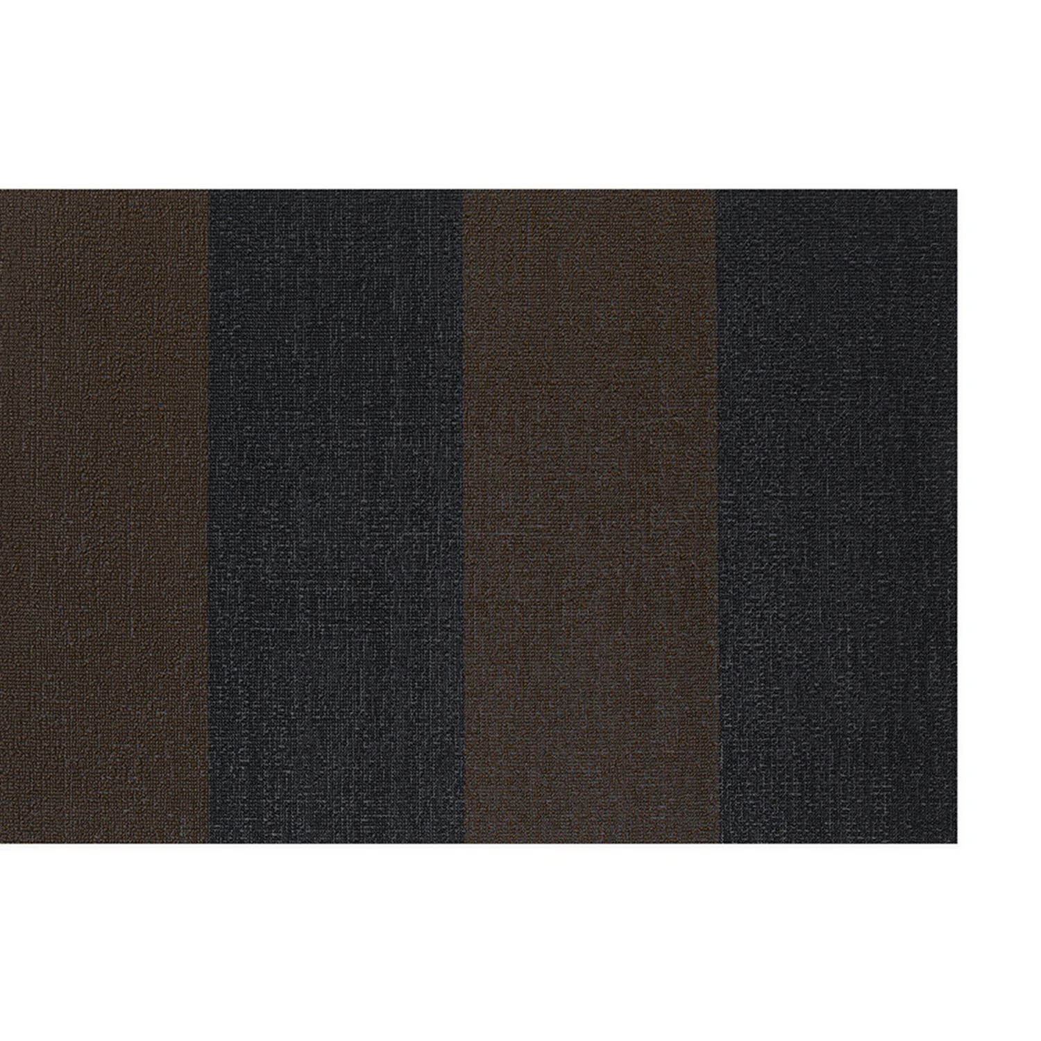 chilewich | runner mat 61x183cm (24x72") | duo stripe mocha - Image 3