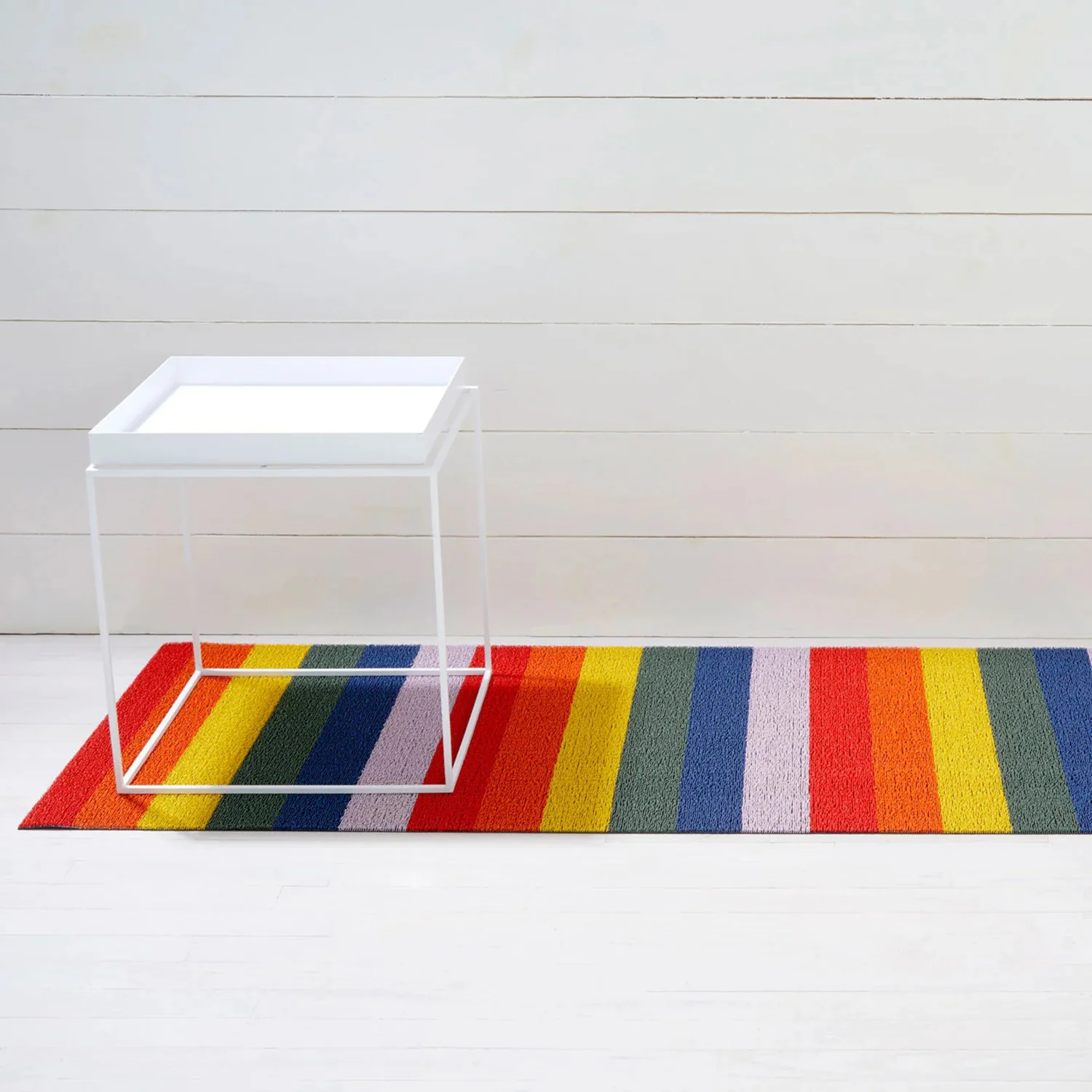 chilewich | shag runner mat 61x183cm (24x72") | pride stripe rainbow ~ DC - Image 4