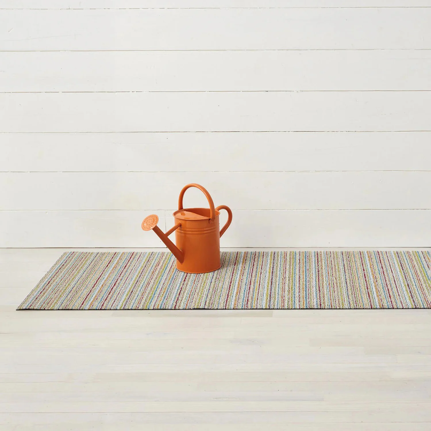 chilewich | runner mat 61x183cm (24x72") | skinny stripe soft multi - Image 2