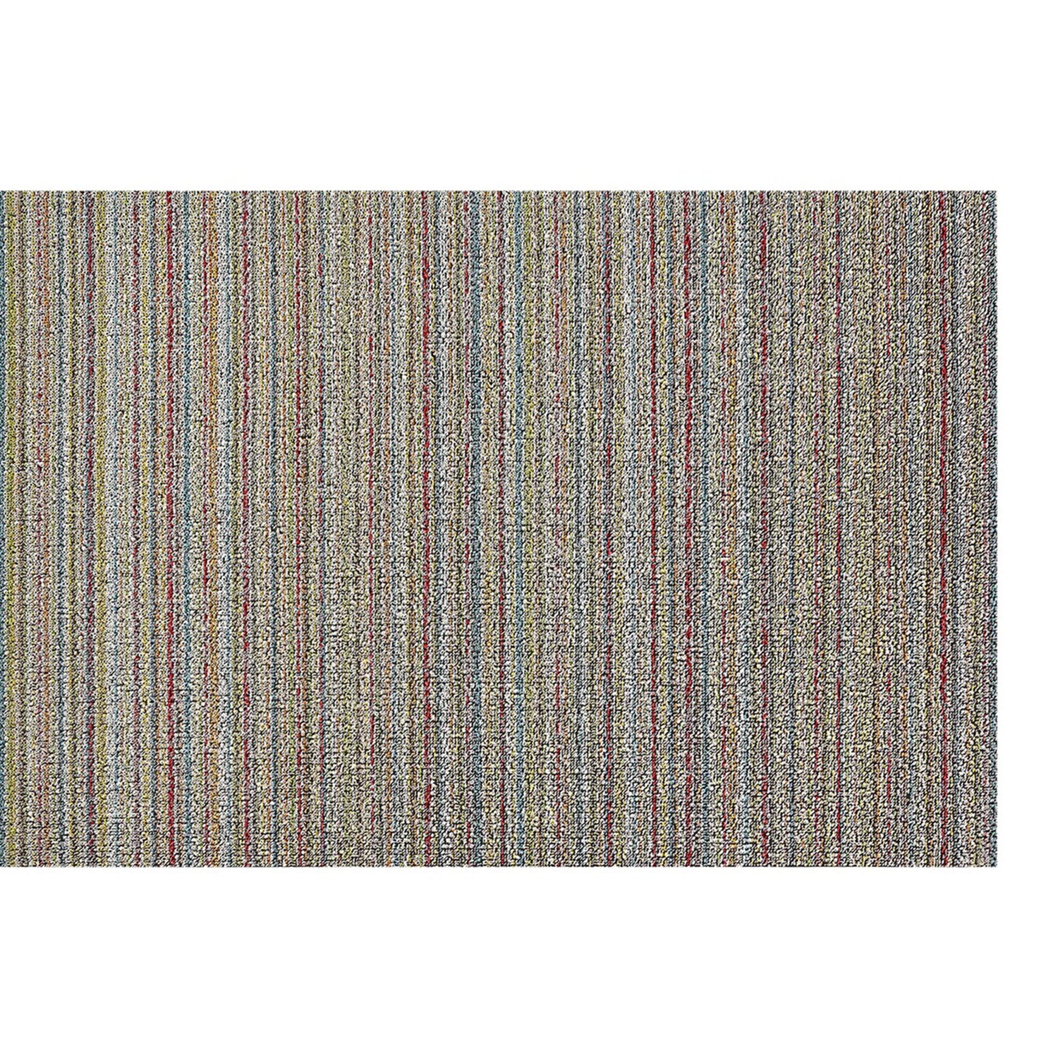 chilewich | runner mat 61x183cm (24x72") | skinny stripe soft multi - Image 3