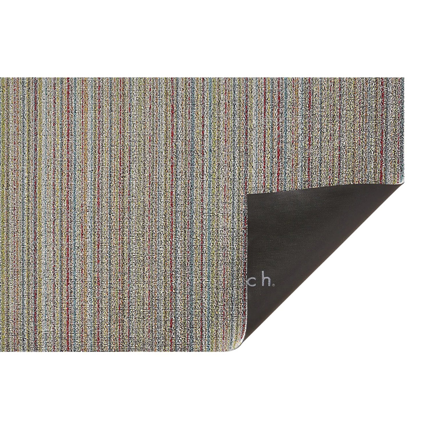 chilewich | runner mat 61x183cm (24x72") | skinny stripe soft multi - Image 4