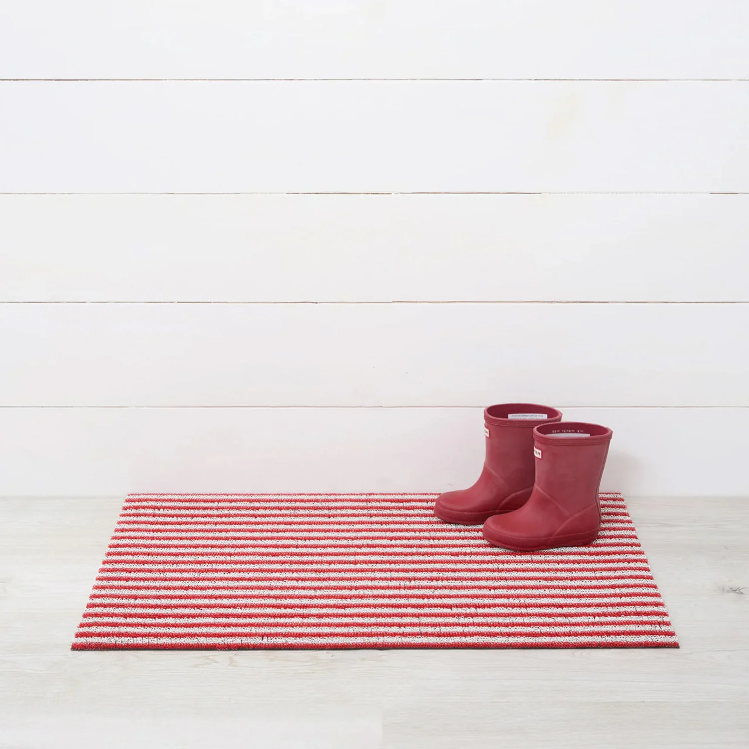 chilewich | shag doormat 46x71cm (18x28") | breton stripe candy - Image 2