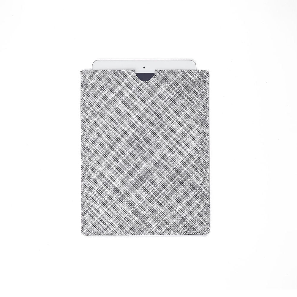 chilewich | tablet sleeve medium | basketweave mist - DC - Image 2
