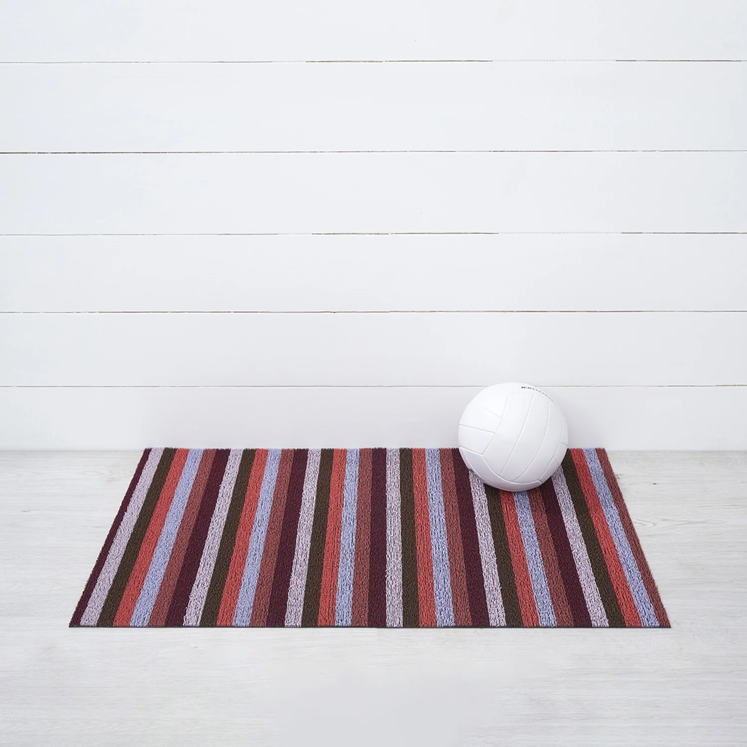 chilewich | large doormat 61x91cm (24x36") | even stripe berry - Image 5