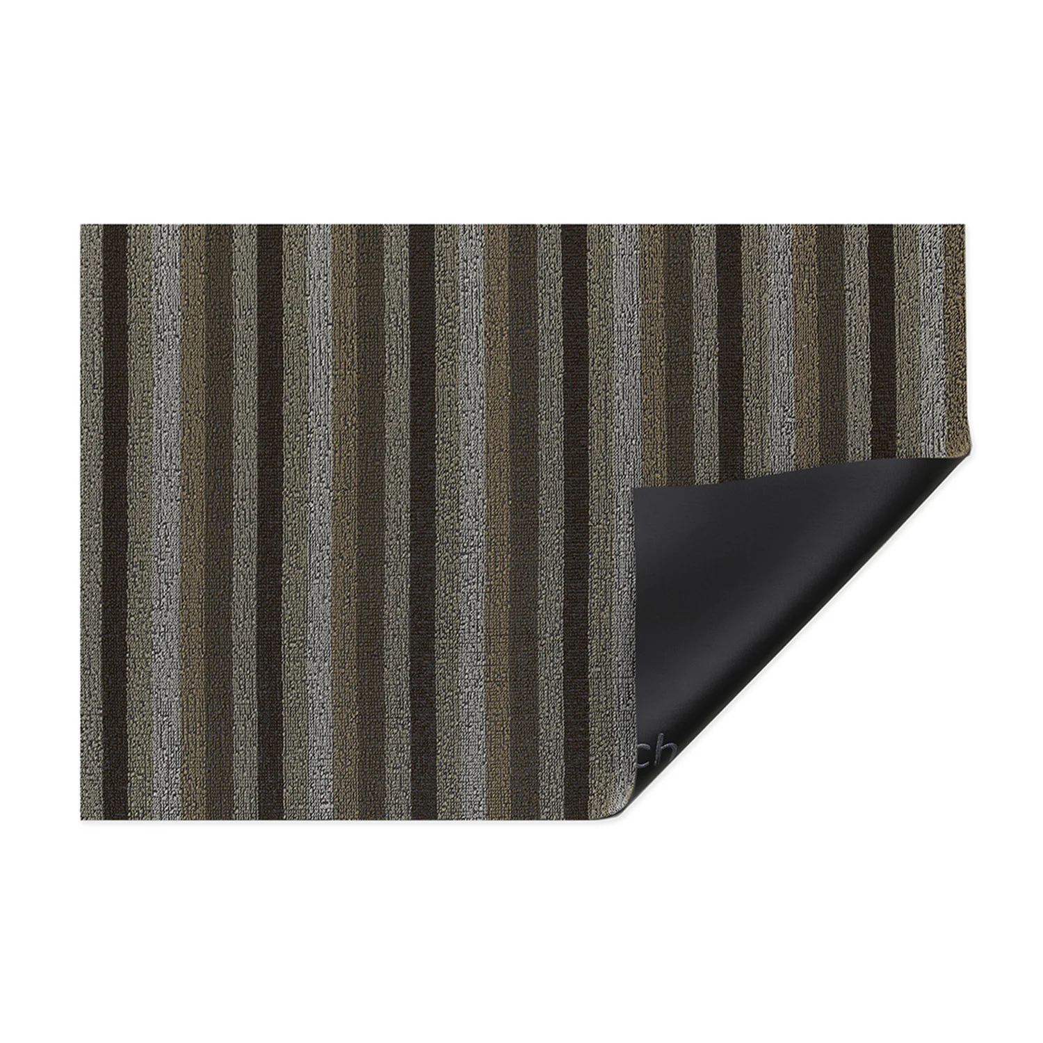 chilewich | large doormat 61x91cm (24x36") | even stripe mocha - Image 6