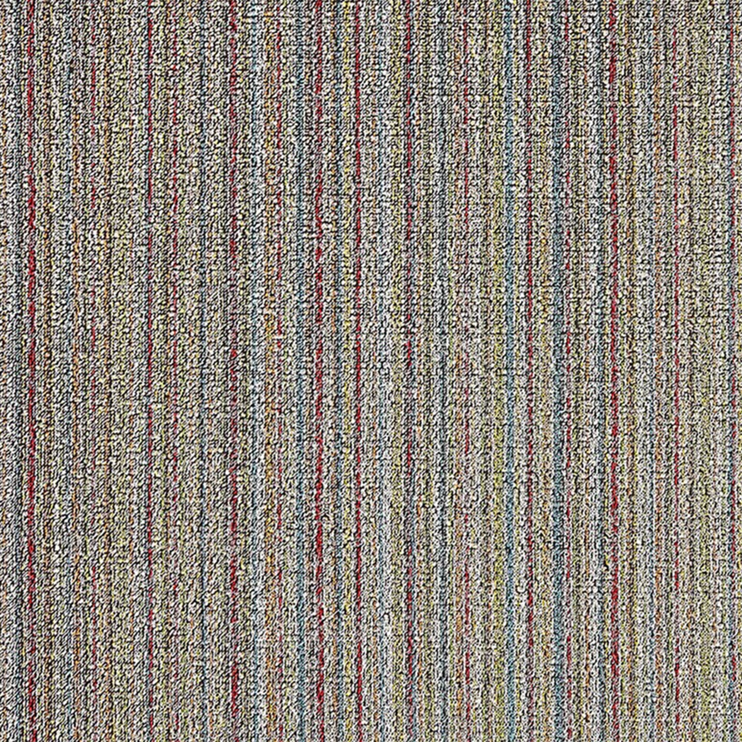 chilewich | shag utility doormat 61x91cm (24x36") | skinny stripe soft multi - Image 2