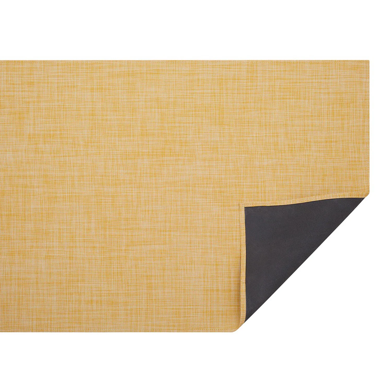 chilewich | woven floor runner 66x183cm (26x72") | mini basketweave ochre - Image 4