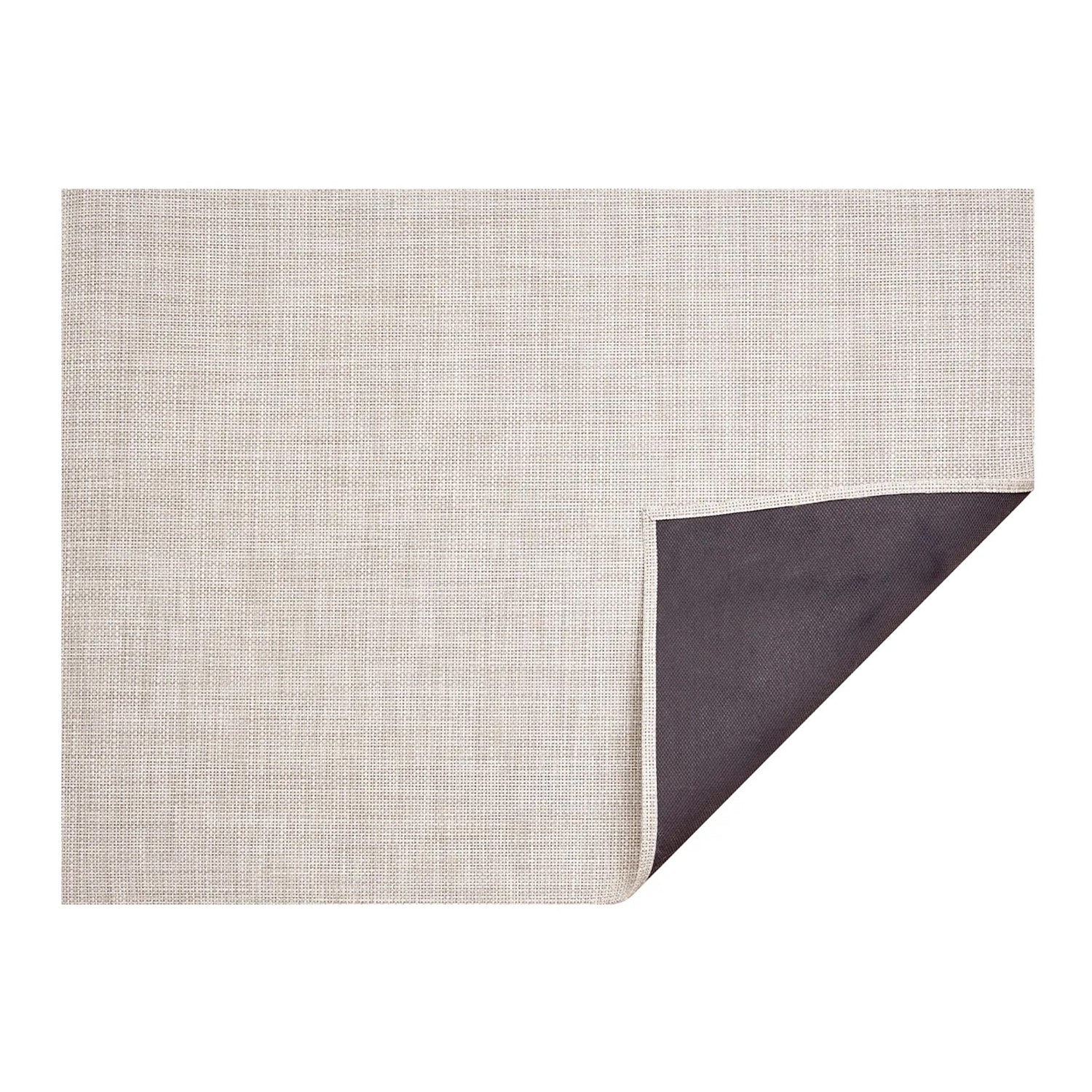 chilewich | woven floormat 59x92cm (23x36") | basketweave natural - Image 2