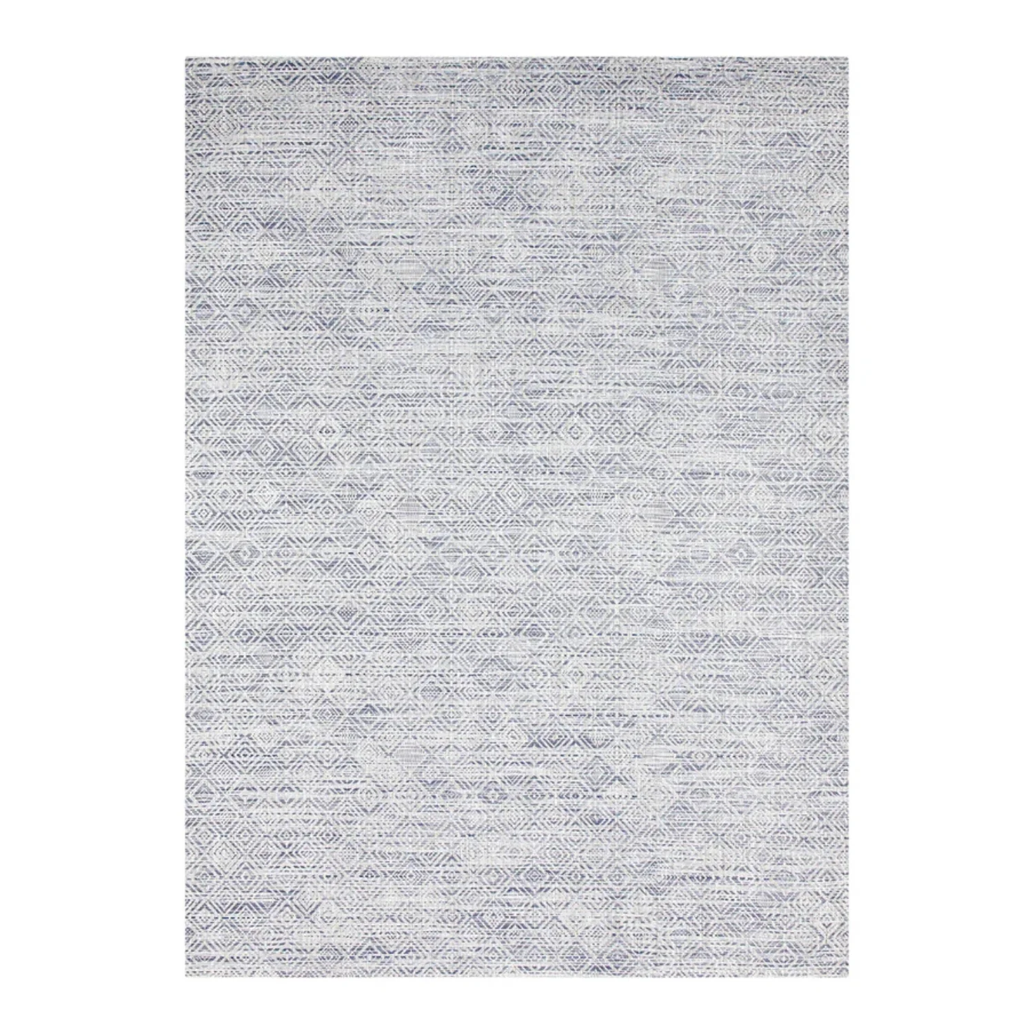 chilewich | woven floormat 89x122cm (35x48") | mosaic blue - Image 2
