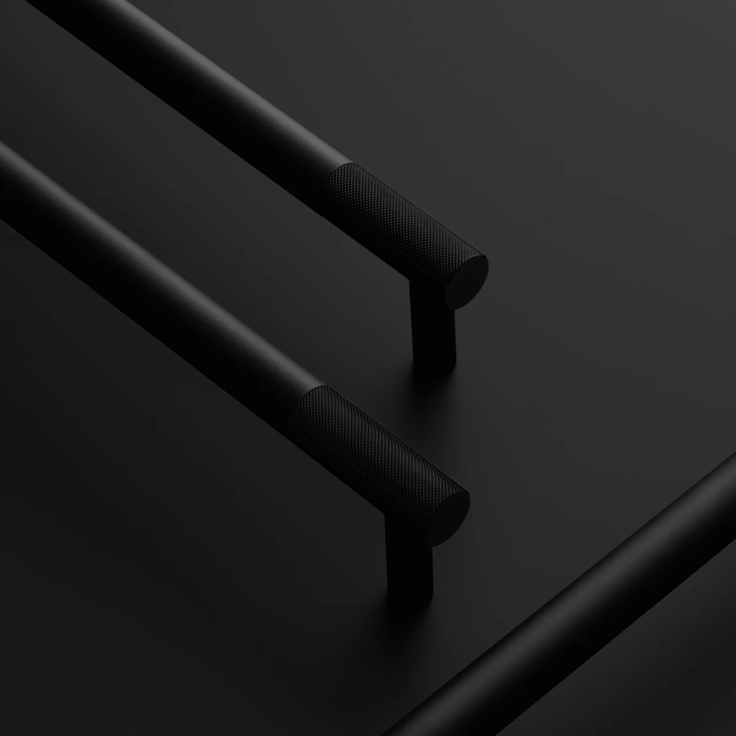 decor walther | BAR series | towel rail | matte black 80cm - Image 2