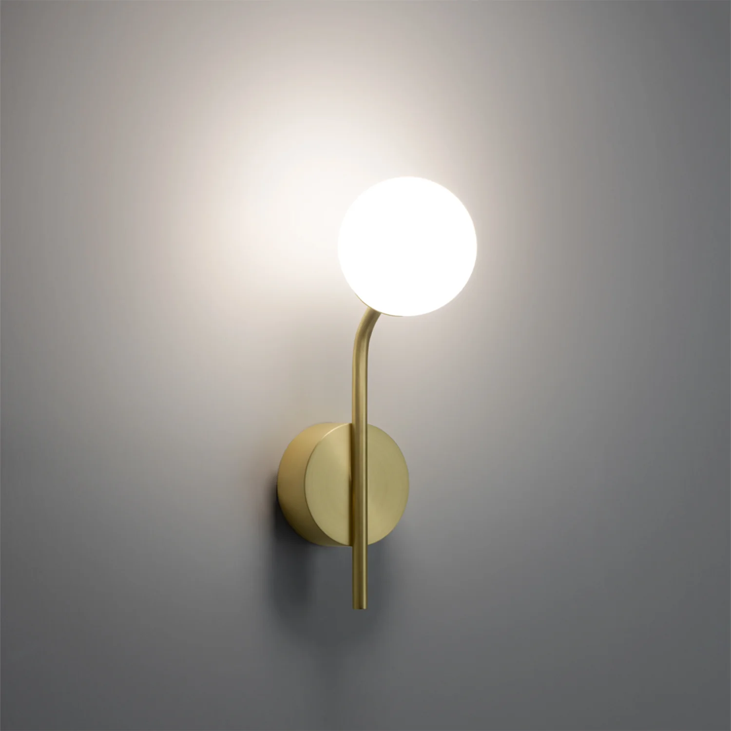 decor walther | BASIC series | pep one wall light | matte gold - LC - Image 3