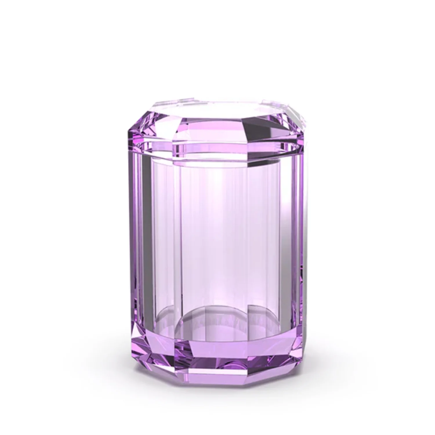 decor walther | KRISTALL collection | multi-purpose box with lid | violet
