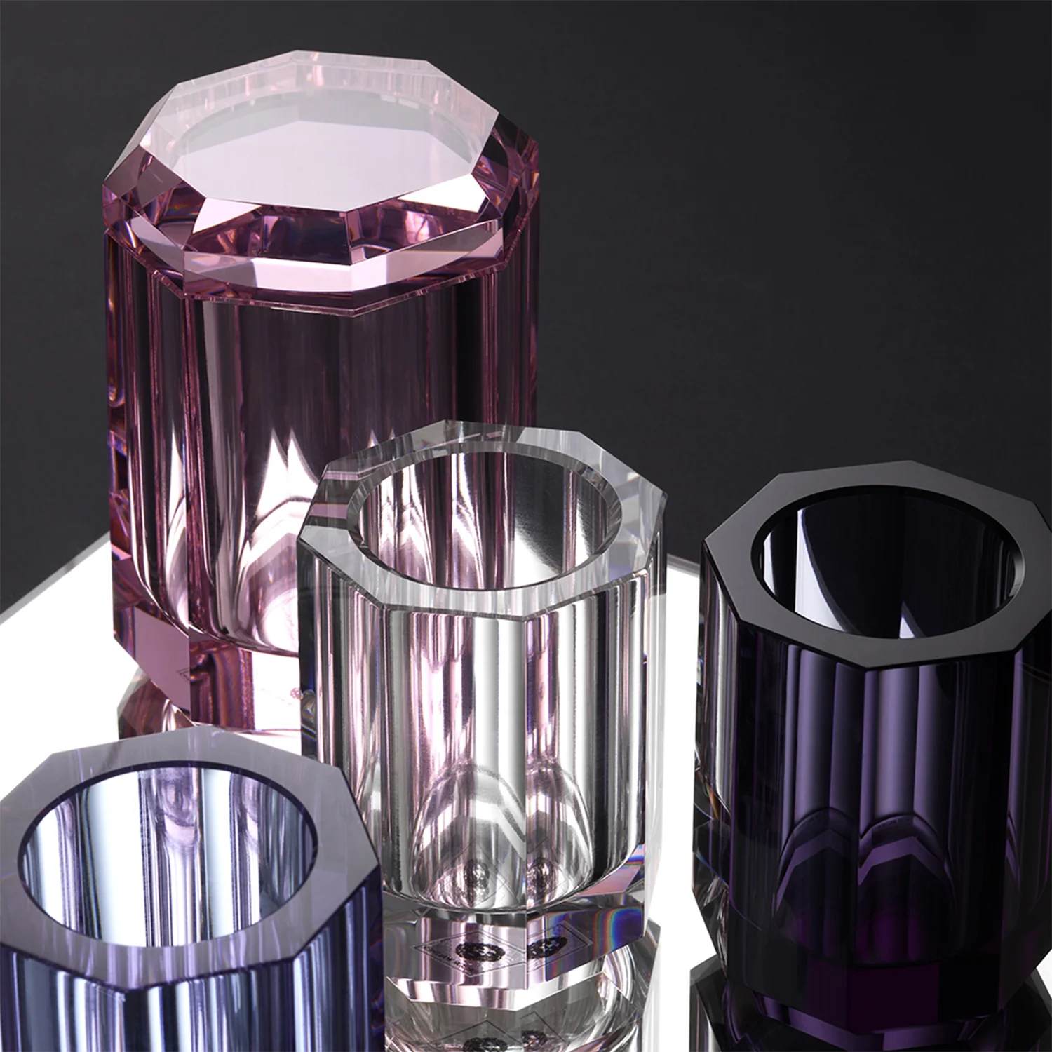 decor walther | KRISTALL collection | crystal tumbler | anthracite - Image 9