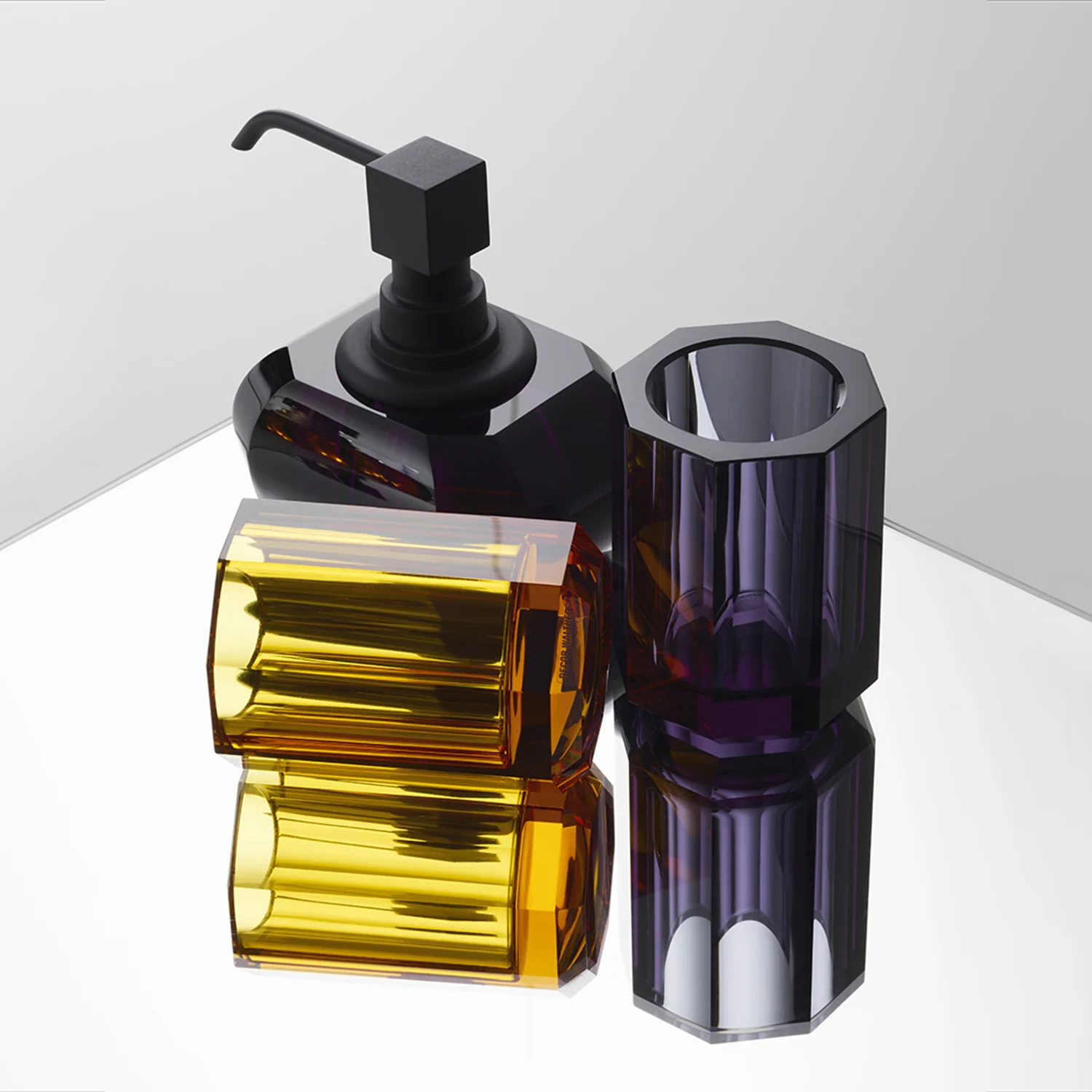 decor walther | KRISTALL collection | crystal tumbler | violet - Image 10