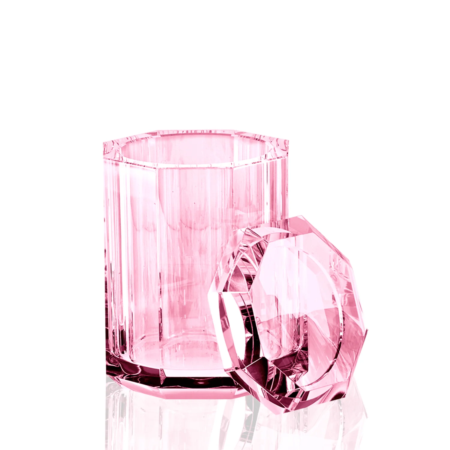 decor walther | KRISTALL collection | multi-purpose box with lid | pink - Image 4