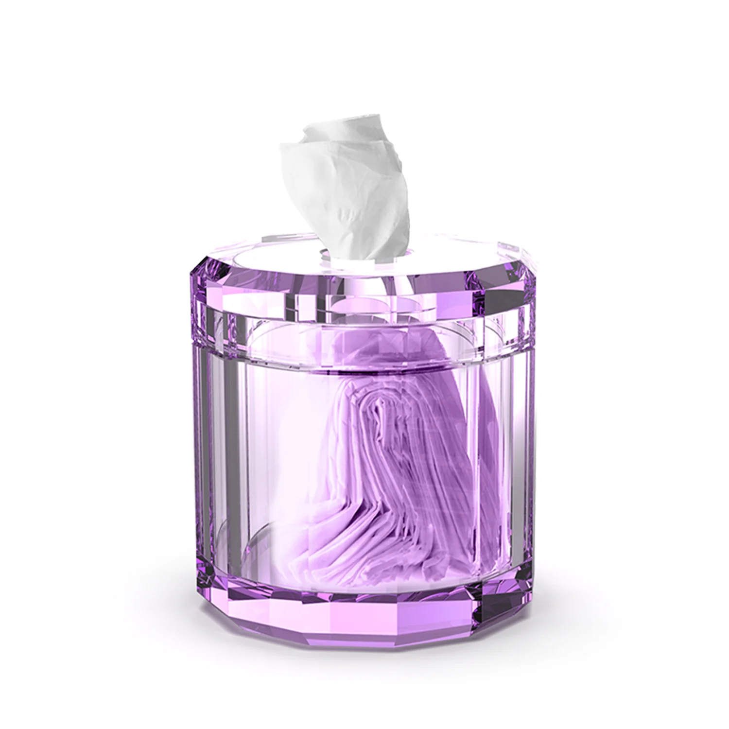 decor walther | KRISTALL collection | tissue box | violet