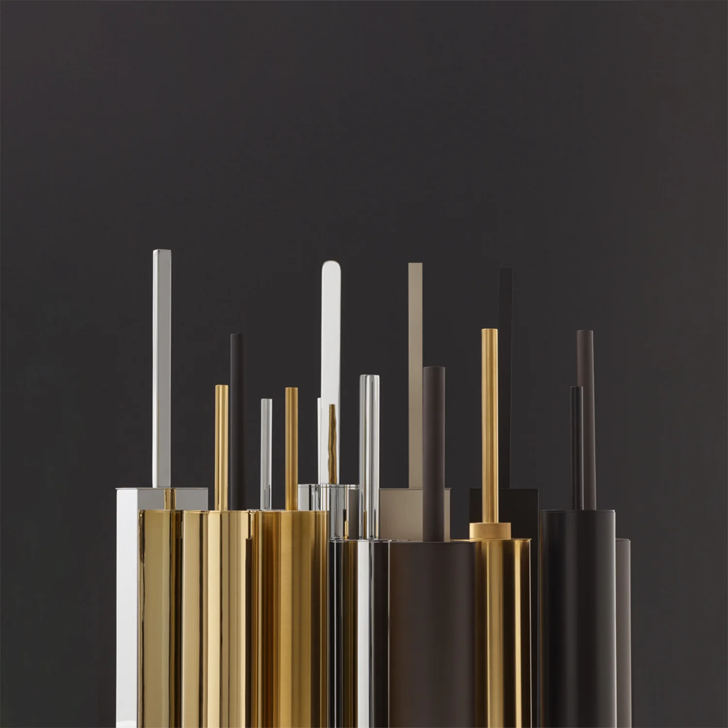 decor walther | MIKADO series | toilet brush | gold matte 24 carat - Image 4