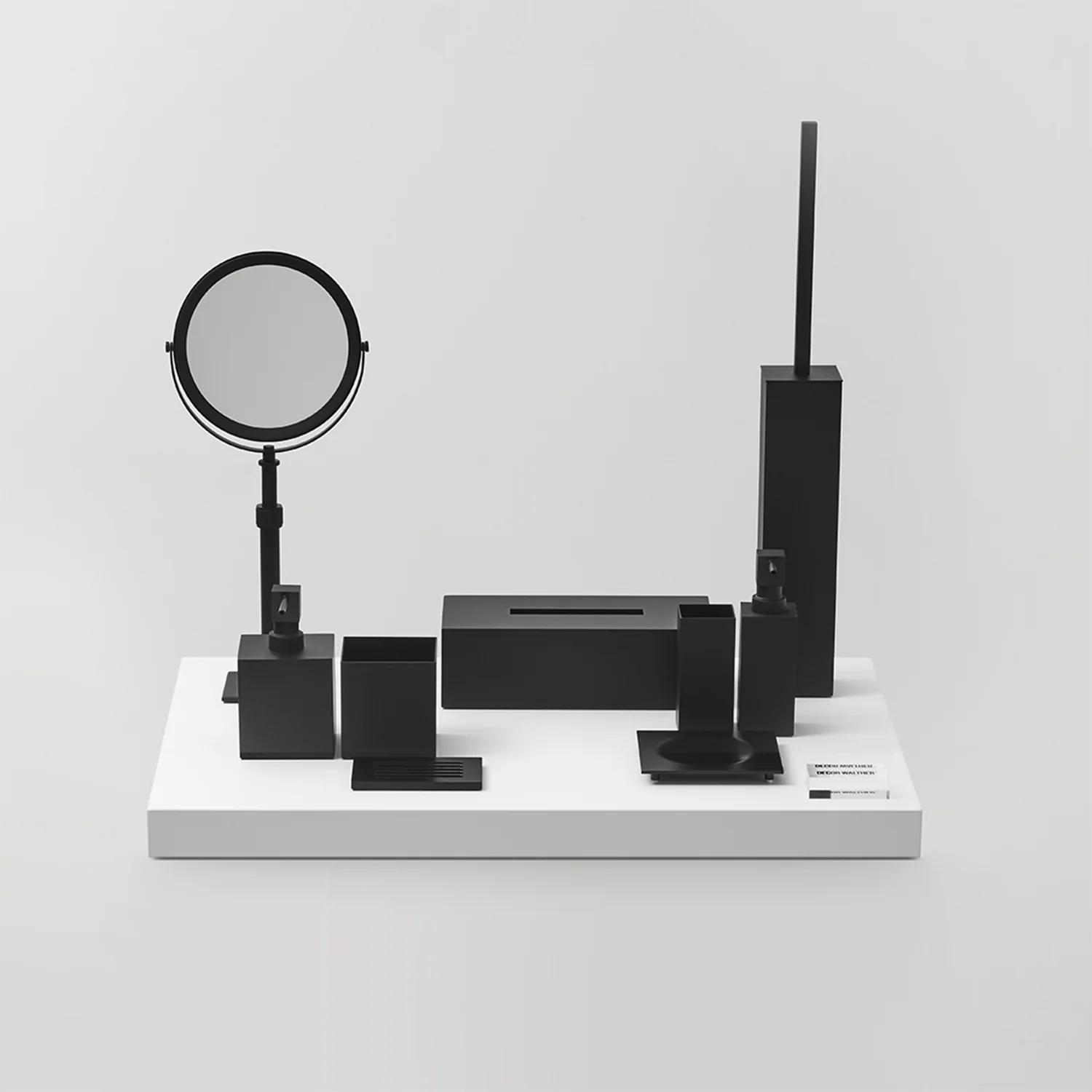 decor walther | MIKADO series | soap dish | matte black - Image 5