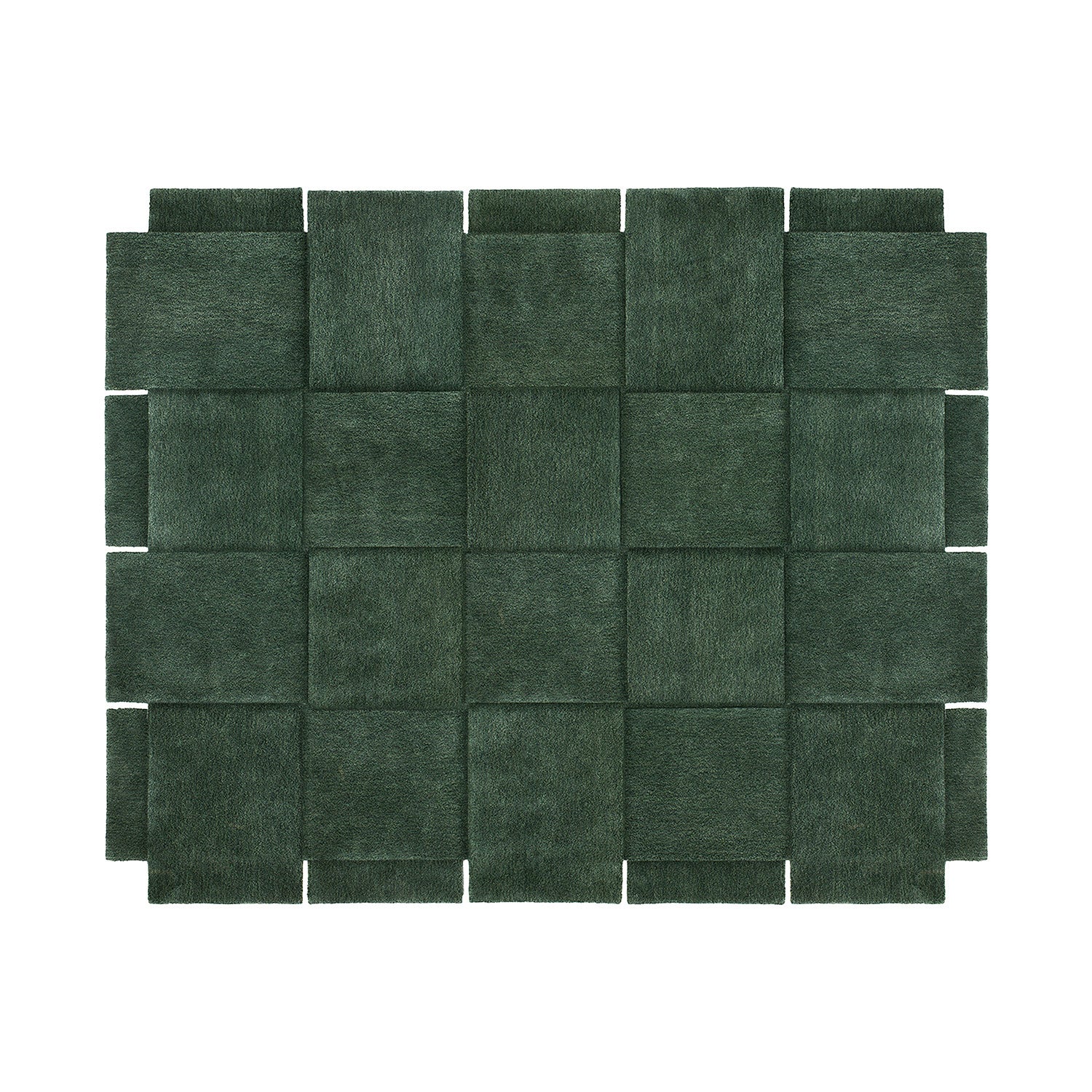 design house stockholm | basket floor rug | green 245x300cm - DC