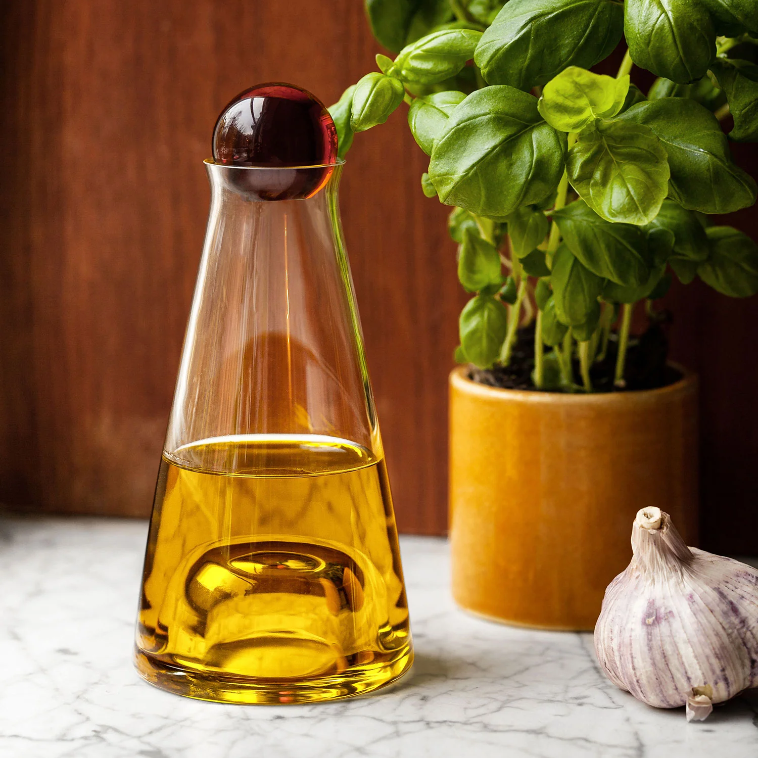 design house stockholm | fia carafe mini | amber - Image 2