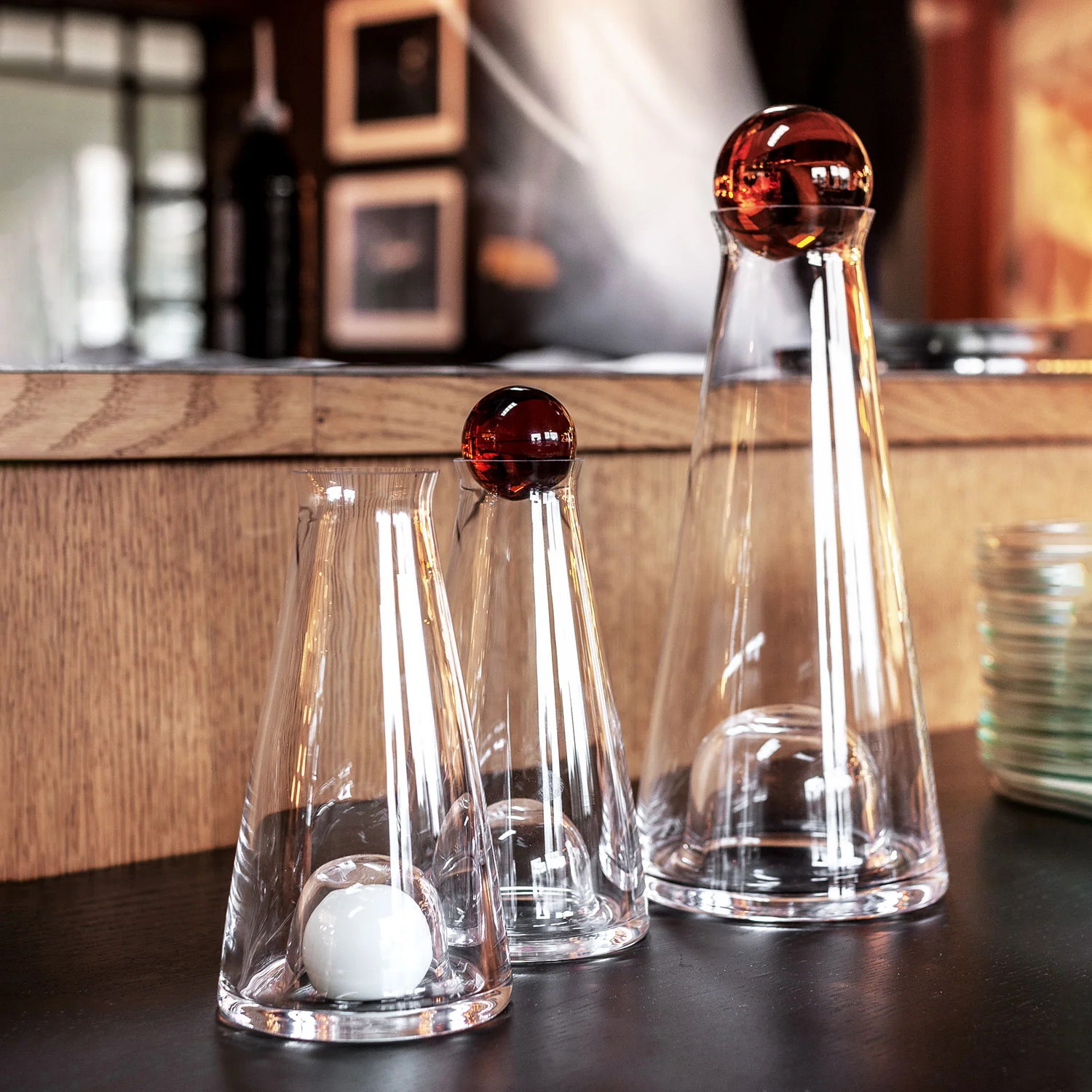 design house stockholm | fia carafe mini | amber - Image 4
