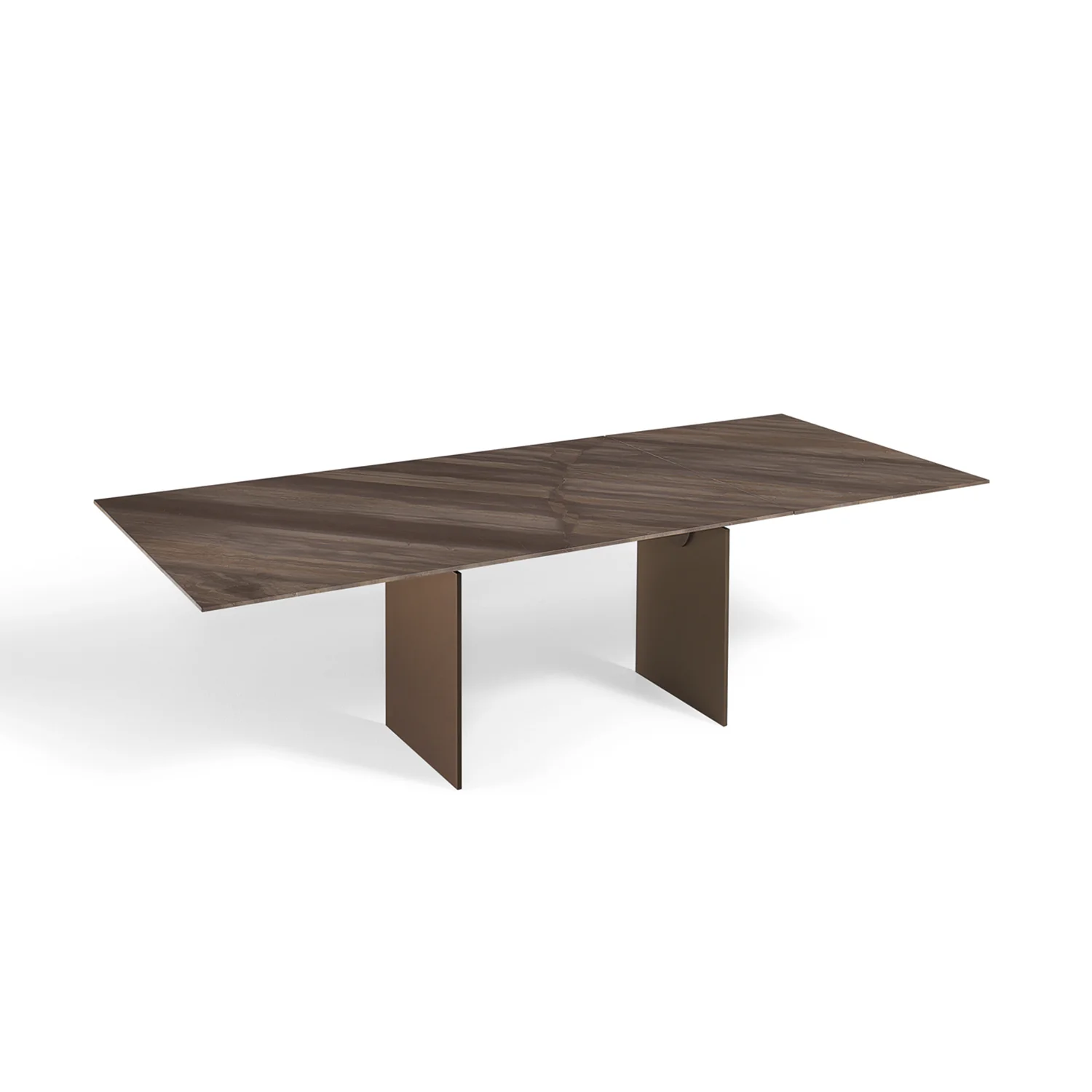 draenert | atlas table | extendable + pivotable | dreaming green stone 160/230x92cm - Image 5