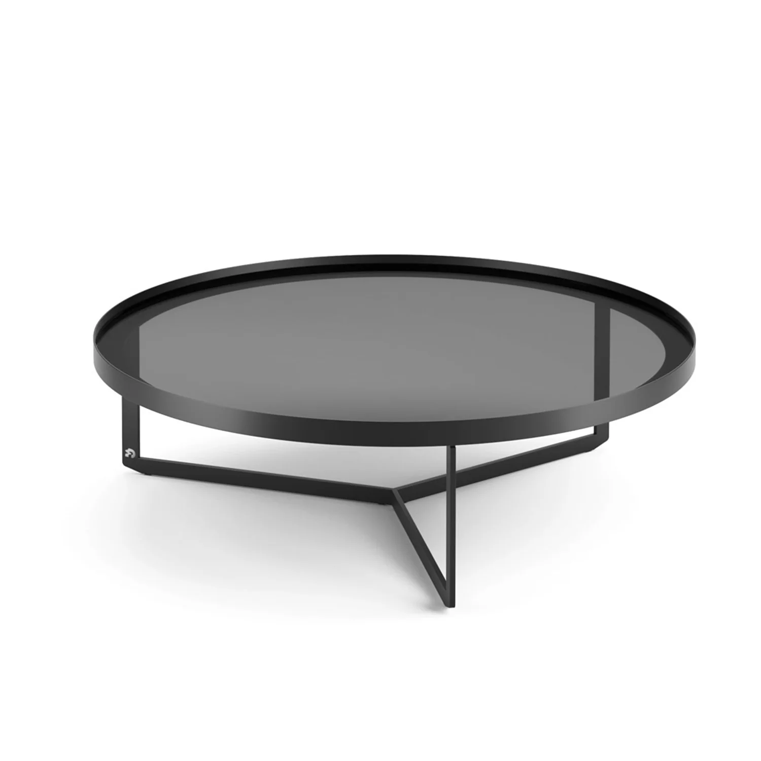 draenert | nebra coffee table with swivel top | azul mary stone + brown glass + dark bronze frame - Image 11
