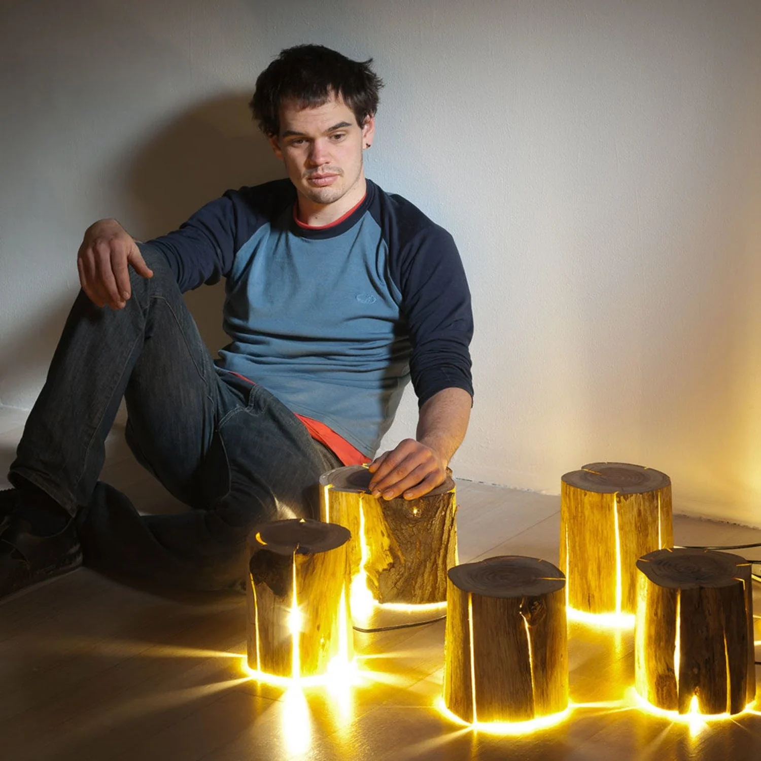 duncan meerding | cracked log lamp - Image 45