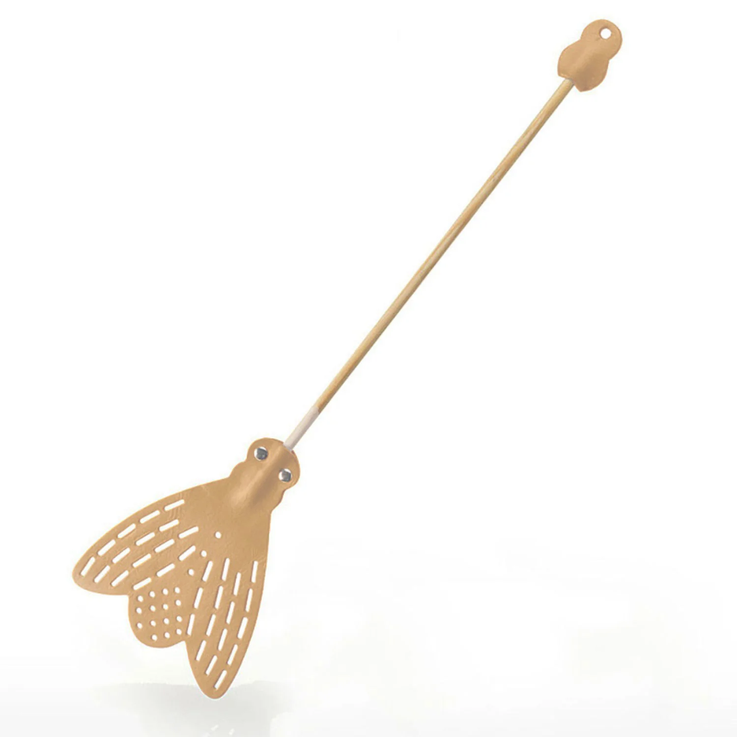 essey | fly fly leather flyswatter | natural - Image 3