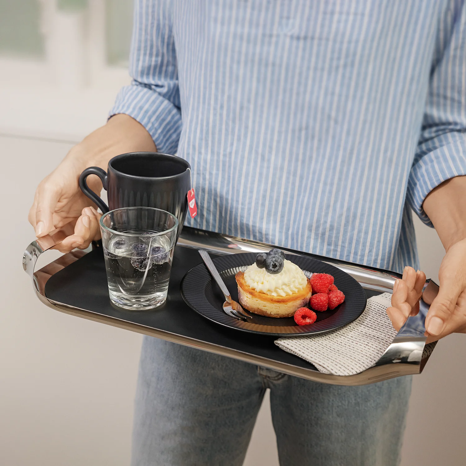 eva solo | liquid lounge | serving tray steel - Image 6